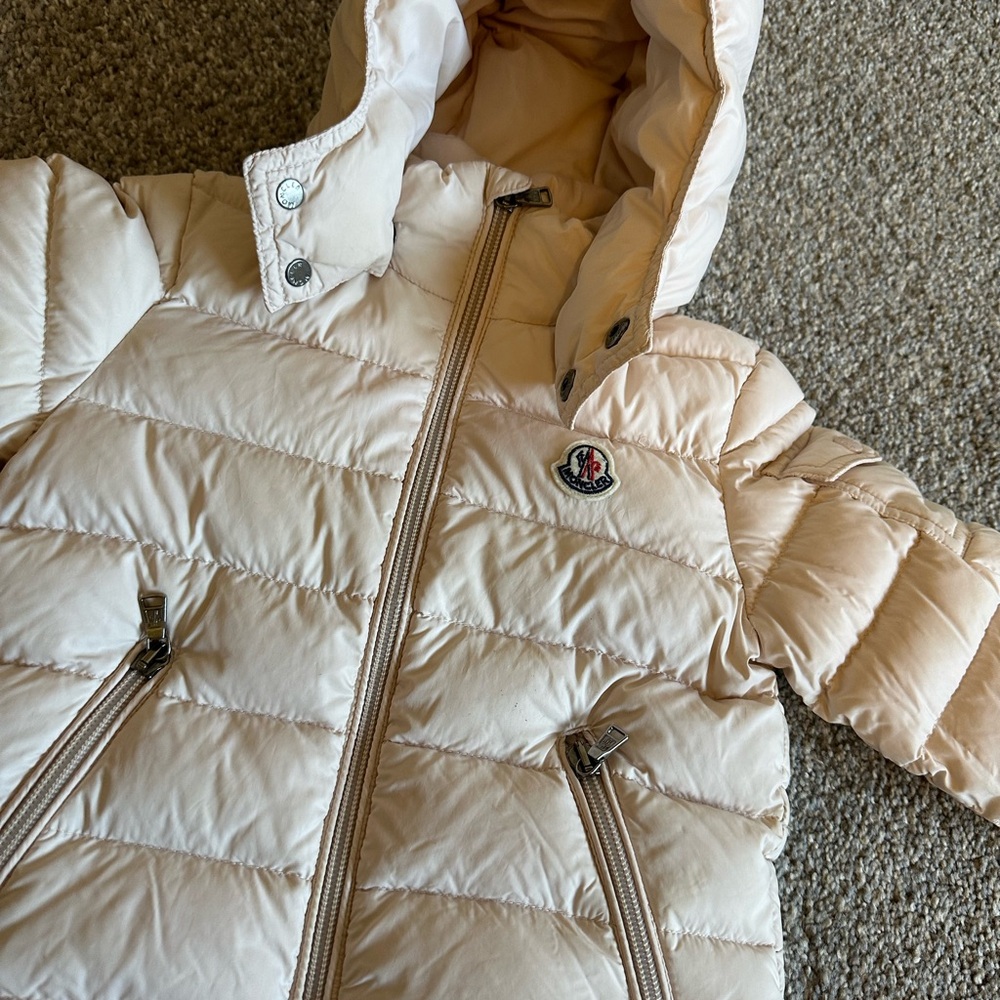 Moncler Off-White Quilted Jacket